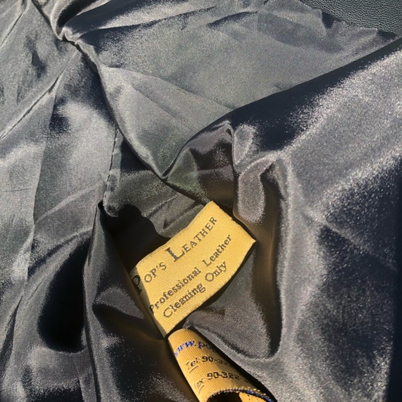 Real genuine pop’s leather jacket - Picture 7 of 7